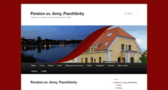 Desktop Screenshot of penzionsvanny.cz