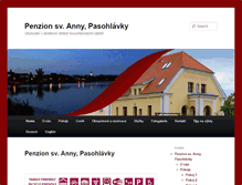 Tablet Screenshot of penzionsvanny.cz